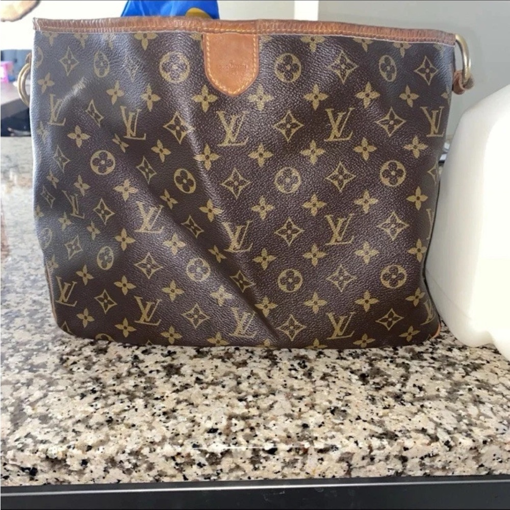Louis Vuitton Brown Monogram Shoulder Bag